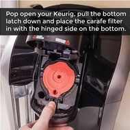 Reusable Carafe - Refillable Keurig Multi-beverage Filter - Compatible with Keurig 2.0 Brewers (K200, K300, K400... N3