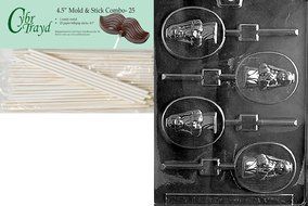 Cybrtrayd R045 Girl Communion Lolly Chocolate Candy Mold with Exclusive Cybrtrayd Copyrighted Chocolate Molding... N3