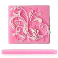 Beauty Clubs Fondant Silicone Lace Cake Candy Decorating SugarCraft Flower Mold Mould N2