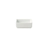 FOH DSD028WHP24 Mod White Porcelain 2.5 Oz Square Ramekin - 24 / CS