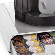 Mind Reader Anchor' Coffee Pod Storage Drawer for 50 Nespresso Capsules, White N35