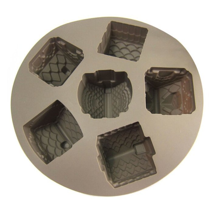 GAMT Silicone Cake House Mold N2