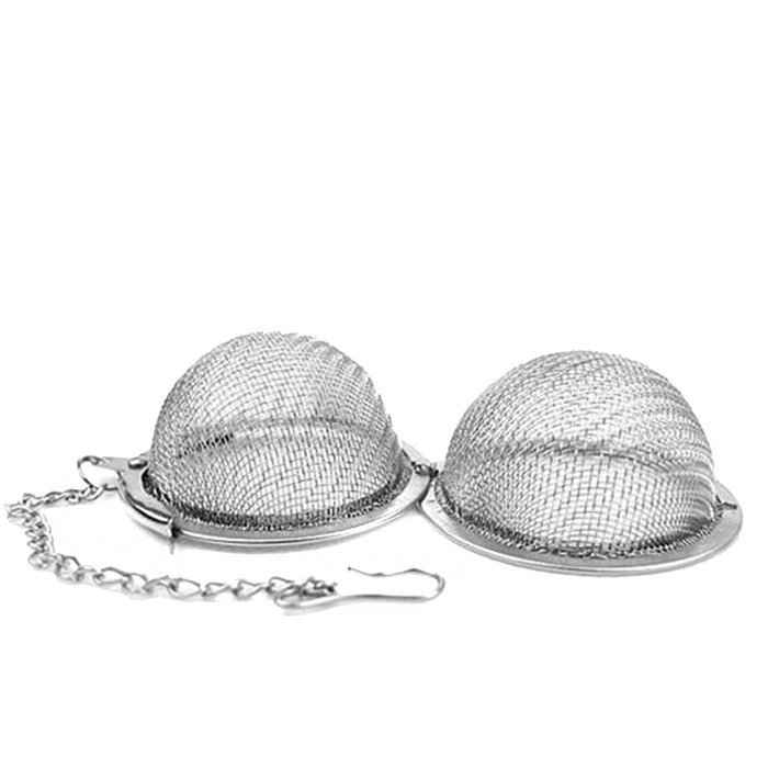 Stainless Steel Sphere Locking Spice Tea Infuser Ball by uGen! Strainer Mesh Infuser Filter. Perfect Home Kitchen...