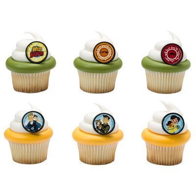 Wild Kratts Crew Cupcake Rings - 24 pc