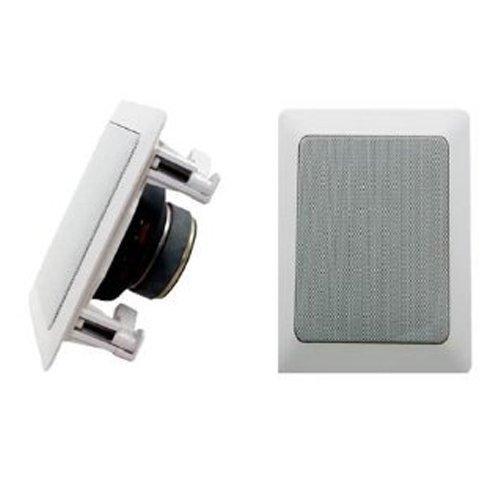 Absolute USA SS511 5-1/4-Inch 2-Way In-Wall Speaker with 38mm Silk Tweeter