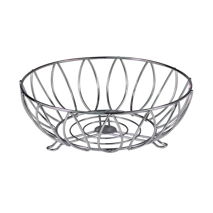 Spectrum Diversified Leaf Fruit Bowl, Black N4