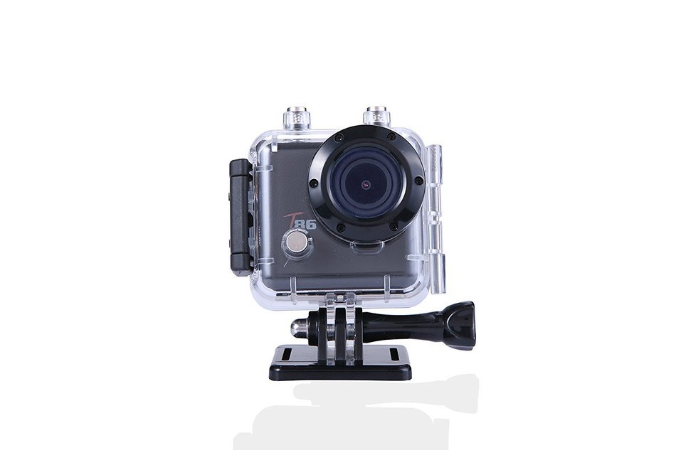 Trailer Eyes T-86 GoRidePro Helmet Sport Action Camera, incl. a Helmet Head Strap & 4GB SD card for immediate... N2
