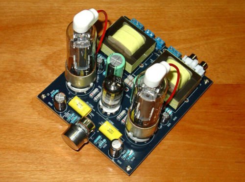 Nobsound&reg; Class A tube amplifier power AMP DIY KIT 6N1/6N2 push 6P13P single-ended 2.0 Channel Output Power 7W+7W