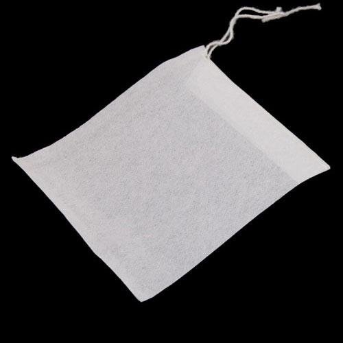 100 Pca Seal Filter Paper Empty String Heat Tea Bag 6X8