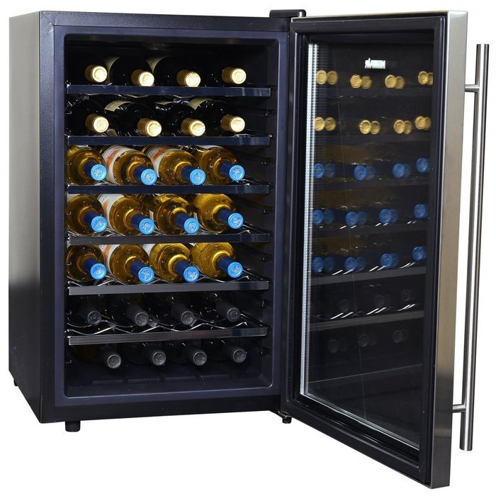 NewAir AW-281E 28 Bottle Thermoelectric Wine Cooler N16