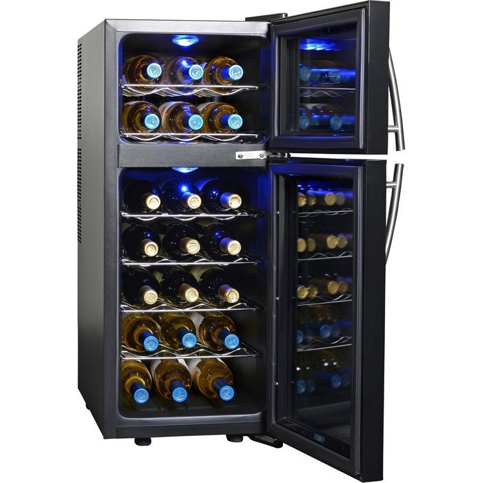 NewAir AW-281E 28 Bottle Thermoelectric Wine Cooler N20