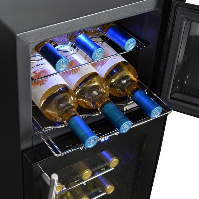 NewAir AW-281E 28 Bottle Thermoelectric Wine Cooler N21