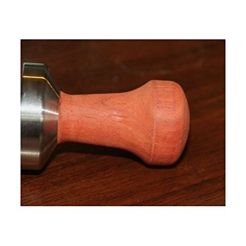 58mm Stainless Steel Tamper with Natural Rosewood Handle N3