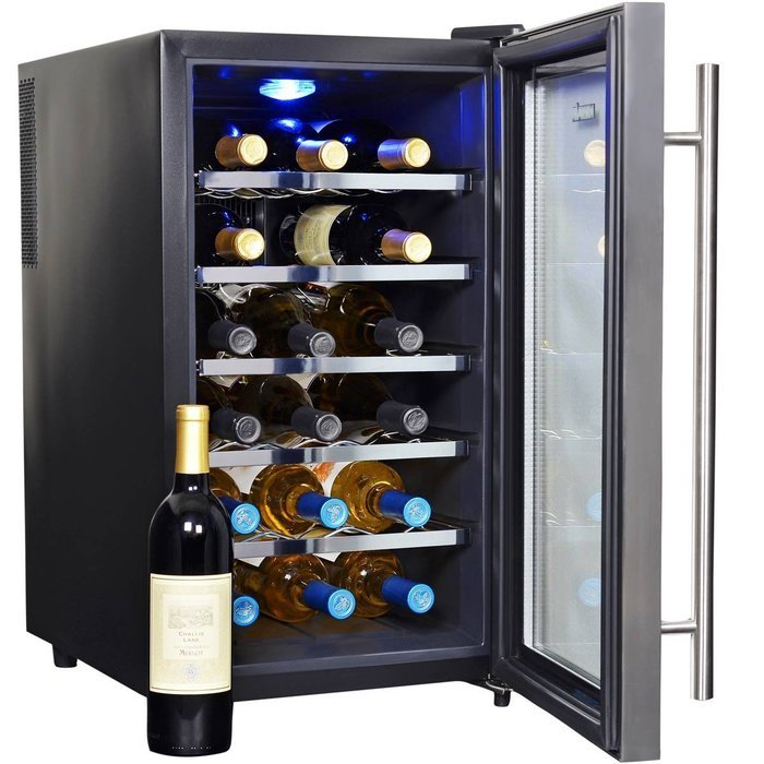 NewAir AW-281E 28 Bottle Thermoelectric Wine Cooler N26