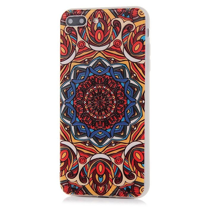 Badalink iPhone 7 Plus 3D Basso-relievo Case (5.5") Shockproof Drop Protection TPU Flexible Easy Grip Bumper Slim... N9