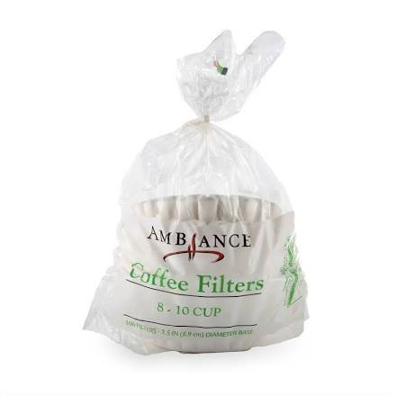 Ambiance Coffee Filters 8-10 Cup - 200 Filters