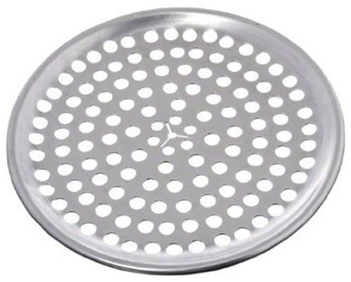 Browne (575349) 9" Perforated Aluminum Pizza Tray