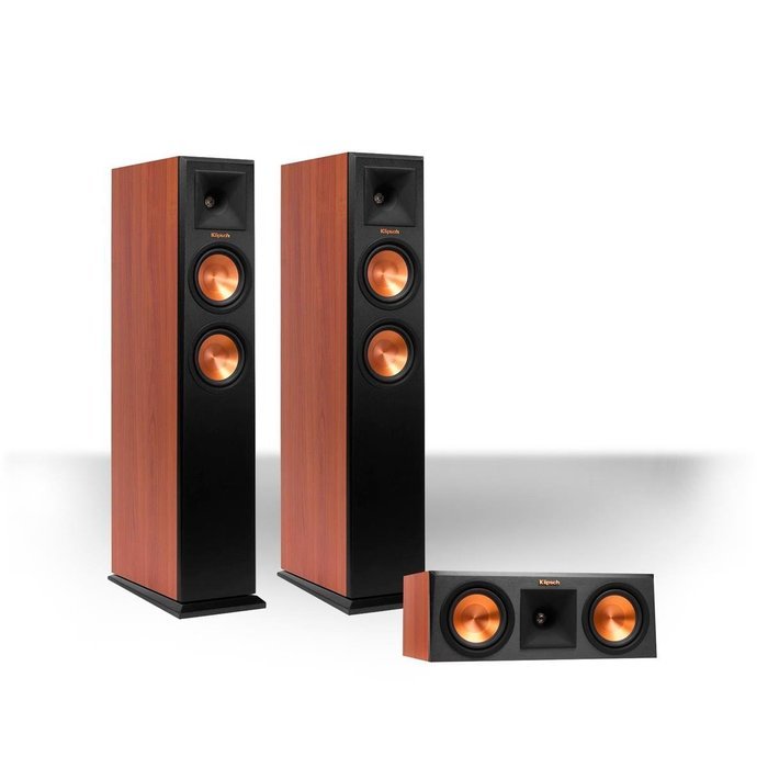 Klipsch RP-250F Reference Premiere Floorstanding Speaker Package with RP-250C Center Channel Speaker (Cherry)