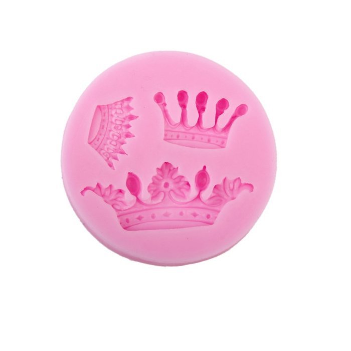 Crowns 3 Styles Mini Silicone Mold for Fondant, Gum Paste & Chocolate N2