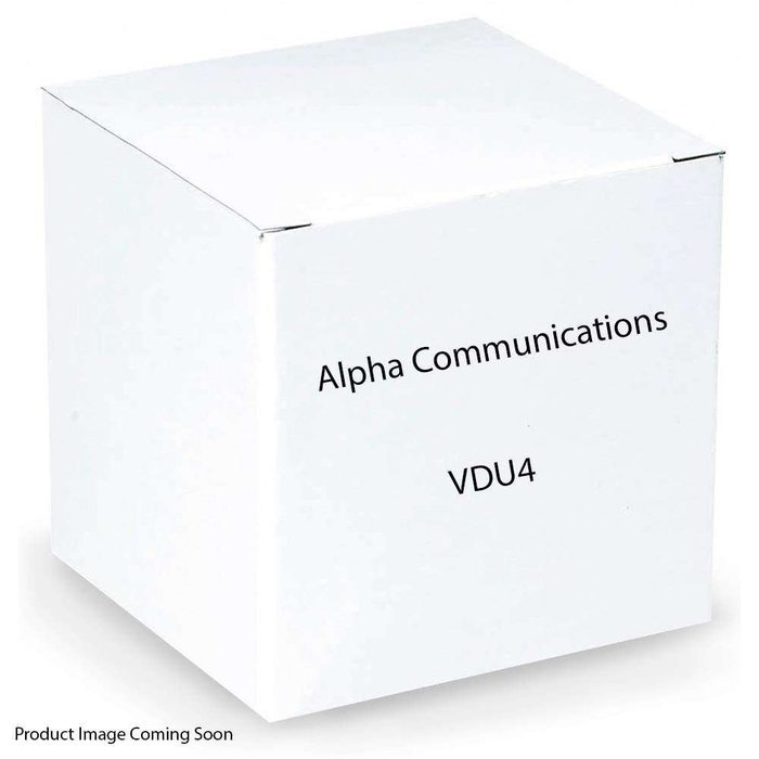 ALPHA VDU4 STR VIDEO DISTRIBUTION 4OUTPUT