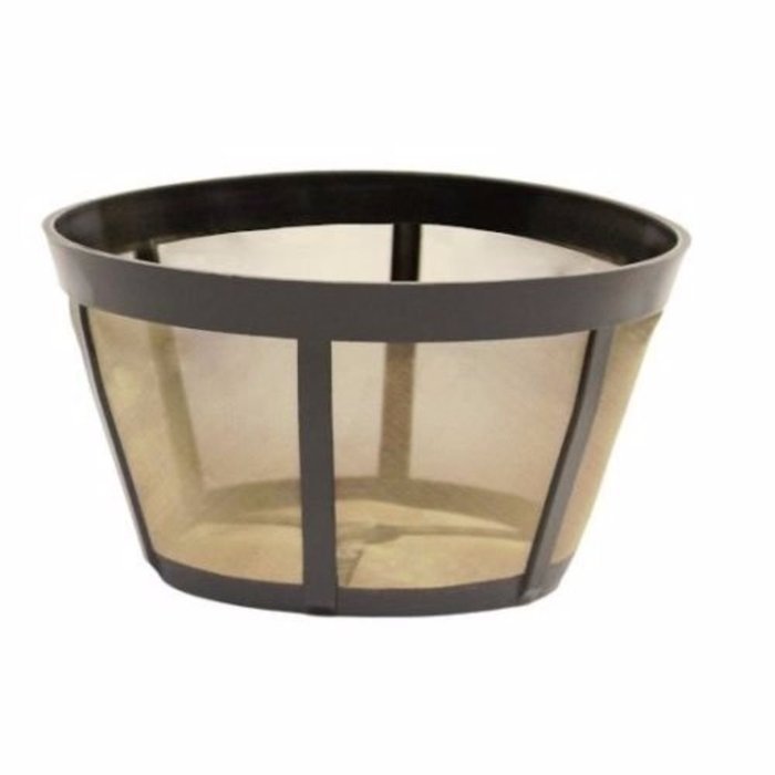 Goldtone Permanent Reusable Basket Coffee Filter Fits Bunn Coffee Makers N2