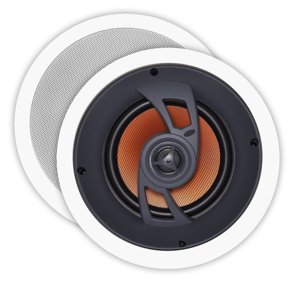 OSD Audio ICE660 6.5-inch Polypropylene 150-Watt Angled In-Ceiling Speaker, Single N4