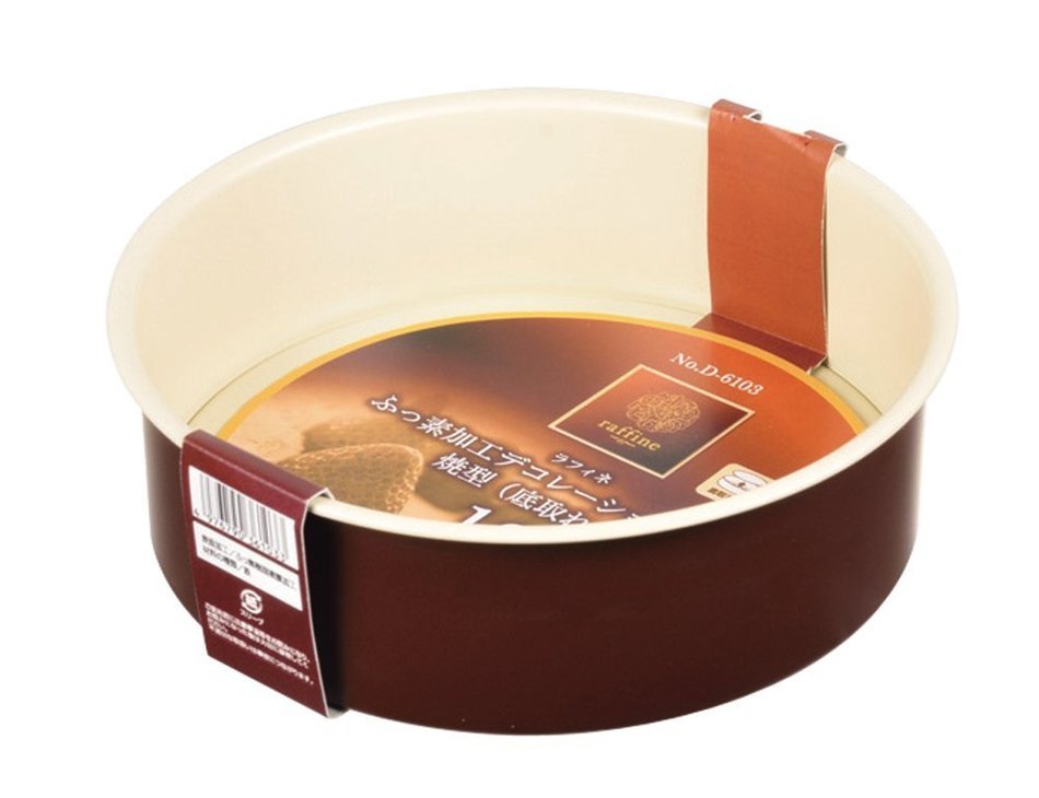 Parukinzoku Raffine fluorine processing decoration cake baked type 18cm bottom balanced formula ## Made in Japan...