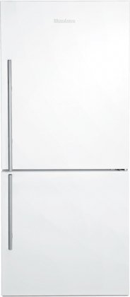 Blomberg BRFB1822WH 30" 16.2 cu. ft. Bottom-Freezer Refrigerator with Ice Maker Electronic Controls Anti-Fingerprint...