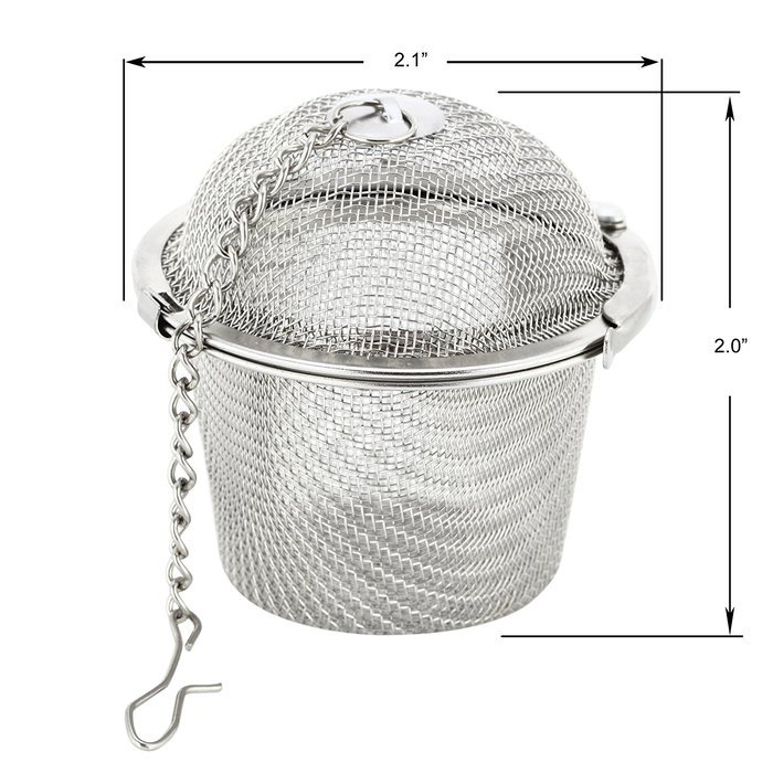 Shintop Premium Tea Infuser - Stainless Steel Mesh Tea Bag Strainer and Steeper Perfect for Loose Leaf Tea, Mugs... N5