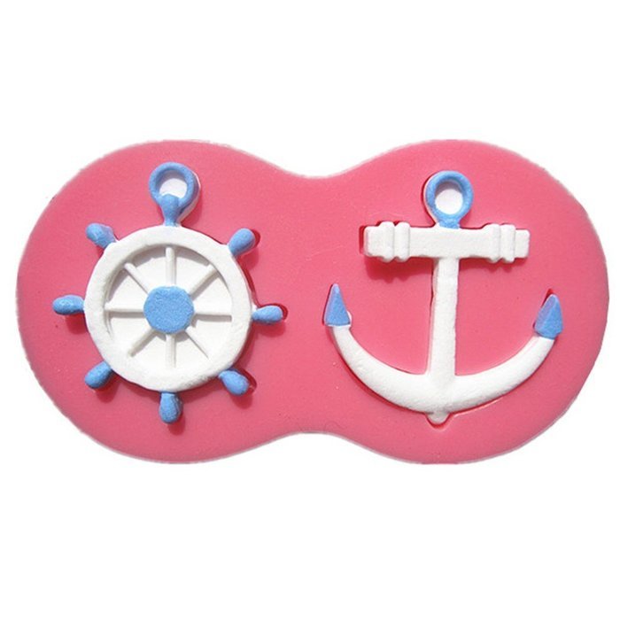 HT BAKEWARE | Rudder and Anchor Silicone Mold