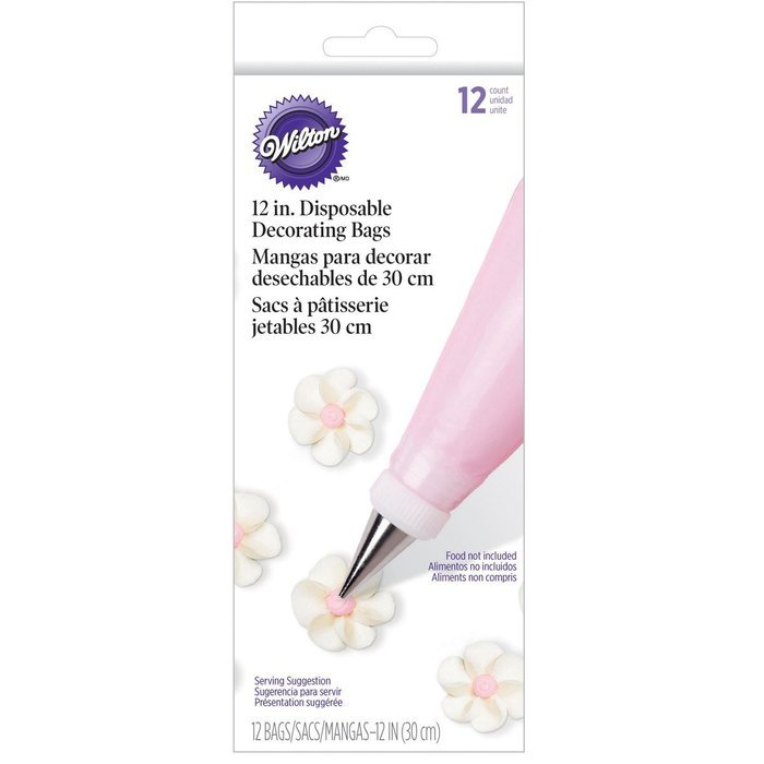 Wilton 12 Inch Disposable Decorating Bags