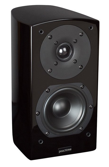 Peachtree Audio D4 Audiophile Bookshelf Speaker (Cherry Veneer, Pair) N4
