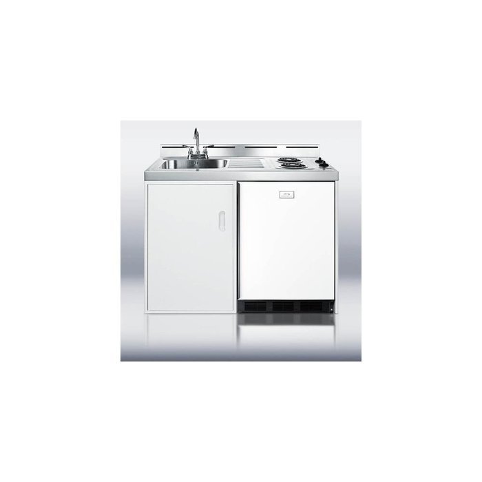Summit C48EL 48" 2 Burner Electric Combination Kitchen