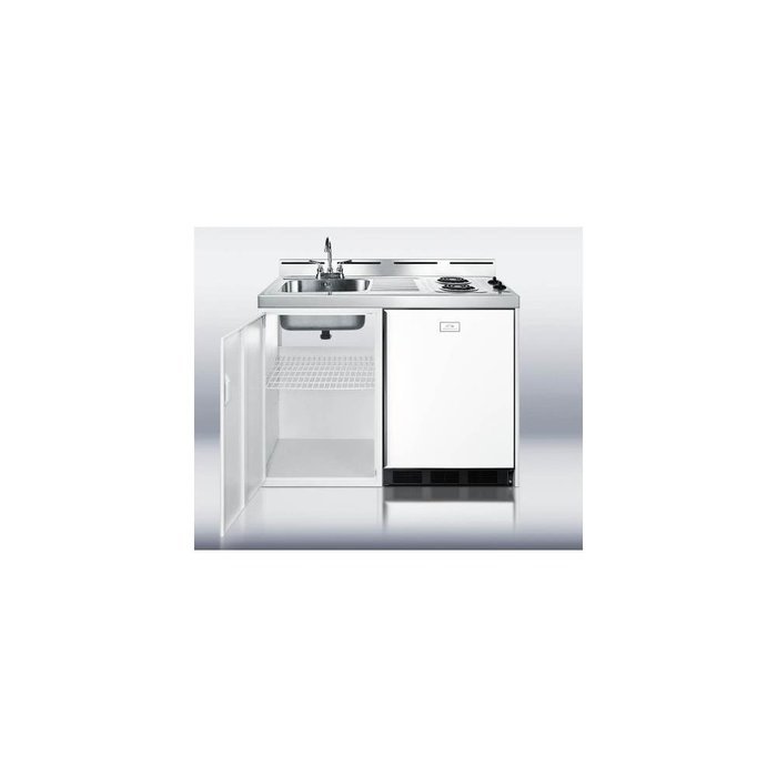 Summit C48EL 48" 2 Burner Electric Combination Kitchen N2