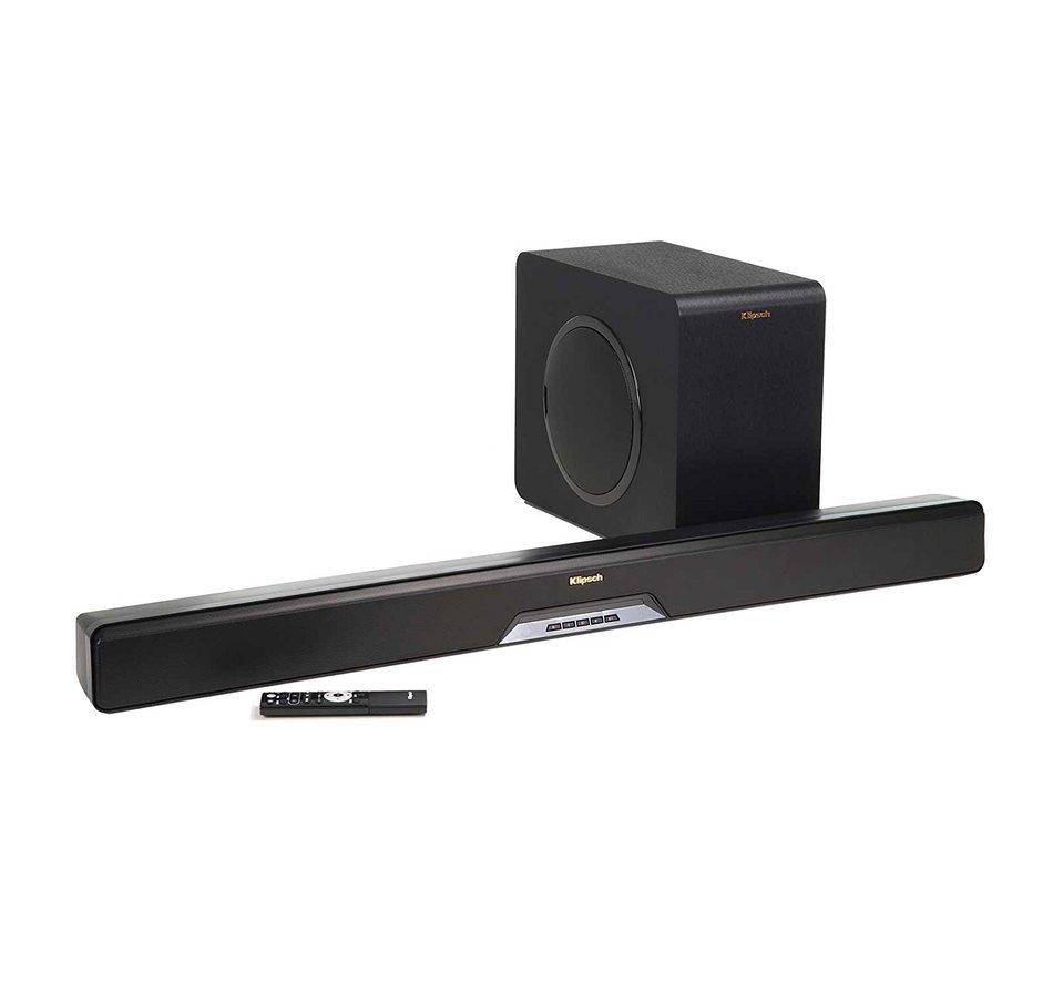 Klipsch Reference RSB-11 Soundbar with 8 In. Subwoofer - Black N4