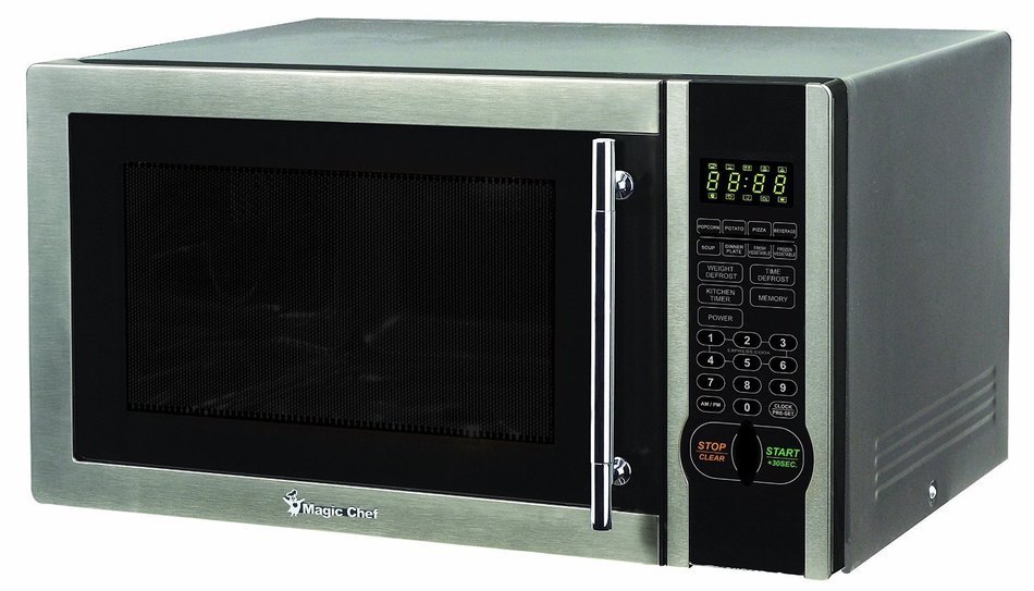 1100 Watts, 1.1 cu ft, Stainless Steel Microwave