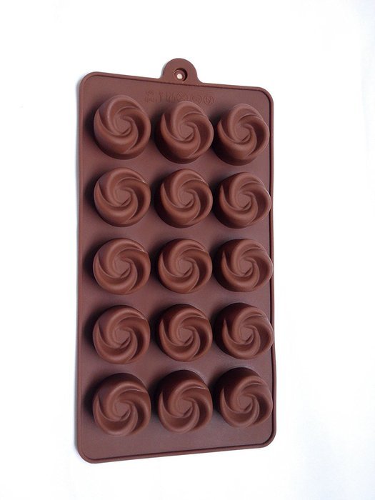 Silicone Rose Flower Shape Fondant Cake Mold Chocolate Decorating Baking Molds DIY Sheet N2