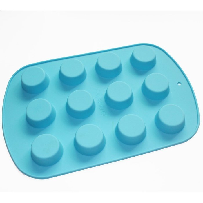 X-Haibei Round Circle Cylinder Soap Mold Chocolate Cotton Candy Jello Silicone Moulds
