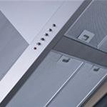 Island Range Hood Stainless Steel 48" KA-102 NT AIR. Made in Italy N2