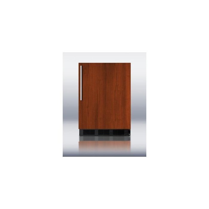 Summit FF6BBI7IF 24" Commercially Approved Compact Refrigerator with 5.5 cu. ft. Capacity Auto Defrost Door Shelves... N5