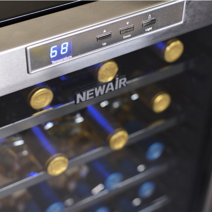 NewAir AW-281E 28 Bottle Thermoelectric Wine Cooler N33