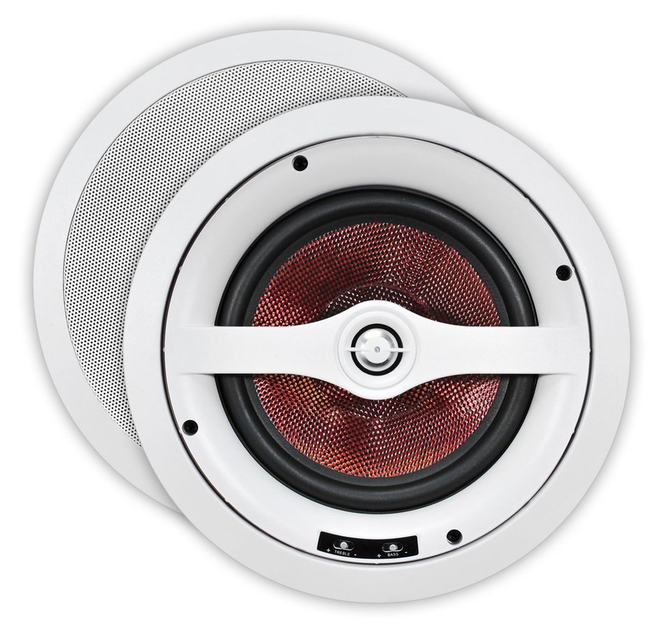 OSD Audio ICE850 Kevlar Home Theatre 8-Inch In-Ceiling Speakers (Pair) N3
