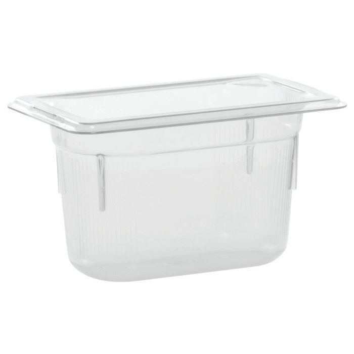 Vollrath 8094410 1/9 Size Super Pan 4"Deep, Clear