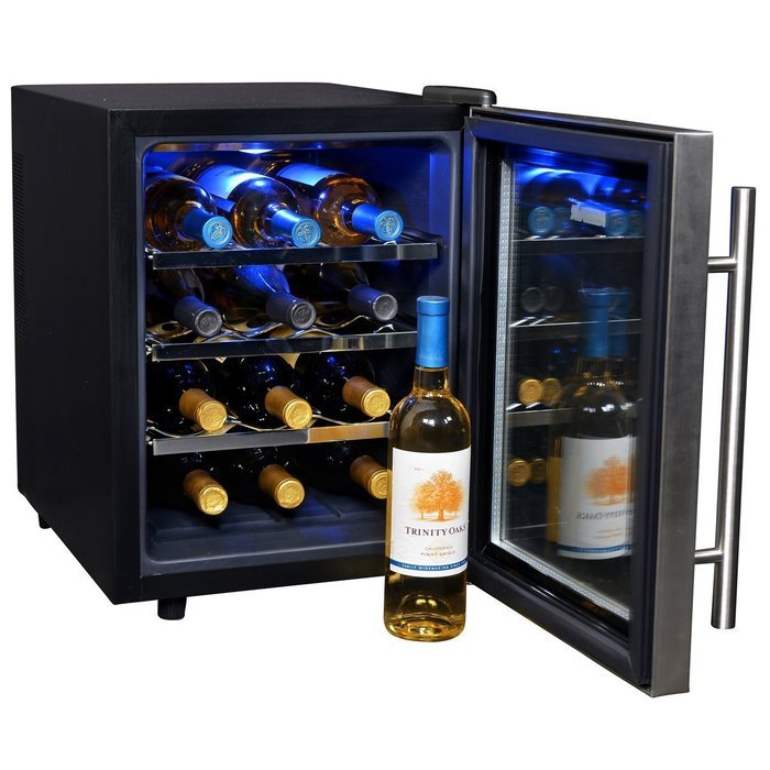 NewAir AW-281E 28 Bottle Thermoelectric Wine Cooler N44