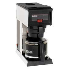 Bunn-O-Matic Corporation : Brewer, 10-Cup, 6-3/4"x13"x14-3/4, Black -:- Sold as 2 Packs of - 1 - / - Total of...
