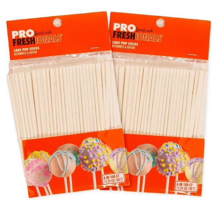 Good cook cake pop sticks 6 inch 200 sticks for cake pops