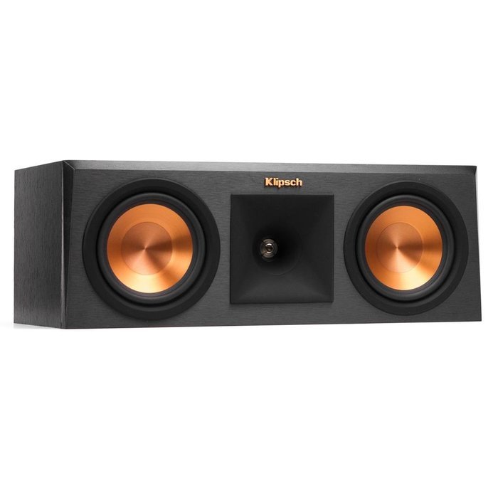 Klipsch RP-160M Reference Premiere Monitor Speakers Pair with RP-250C Center Channel Speaker (Ebony) N2
