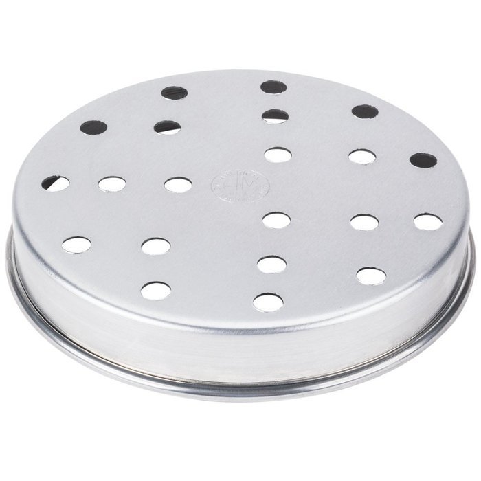 American Metalcraft A4006P 6" x 1" Perforated Standard Weight Aluminum Straight Sided Pizza Pan