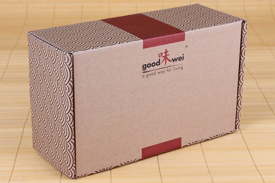 Goodwei Premium Matcha Tea Set "Miyuki" - Ceremonial Bowl Chawan, Whisk and Holder - Gift Box (120) N2