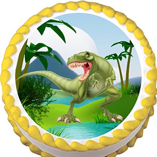 T-Rex Dinosaur Edible Cake Topper N2